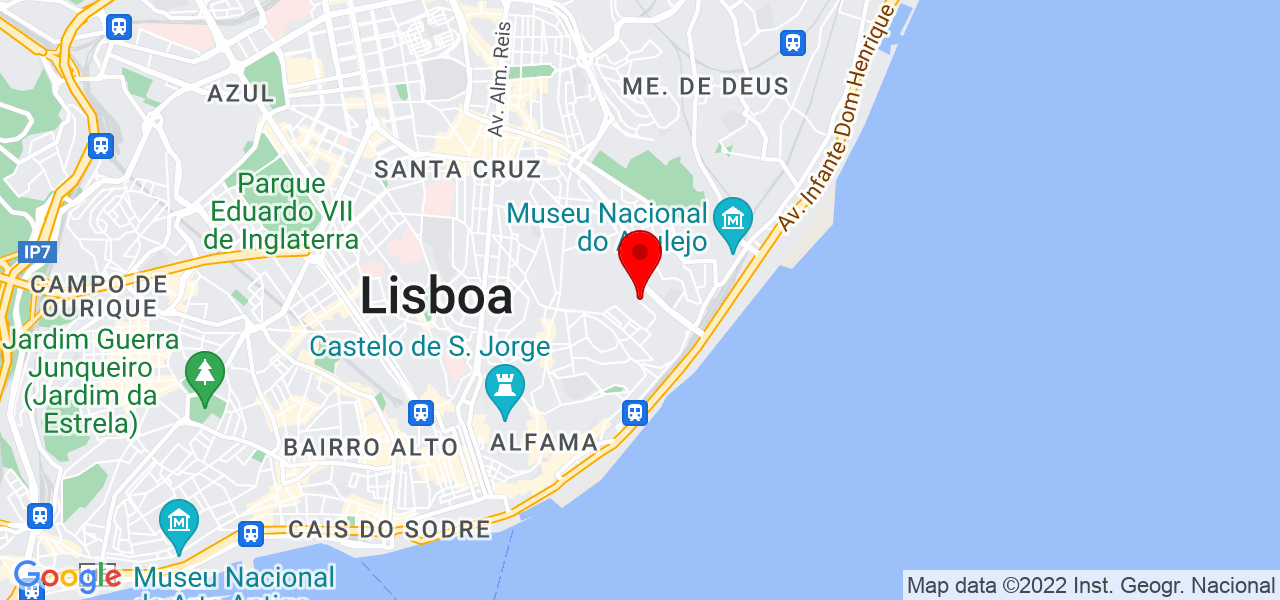 Glaucia - Lisboa - Lisboa - Mapa