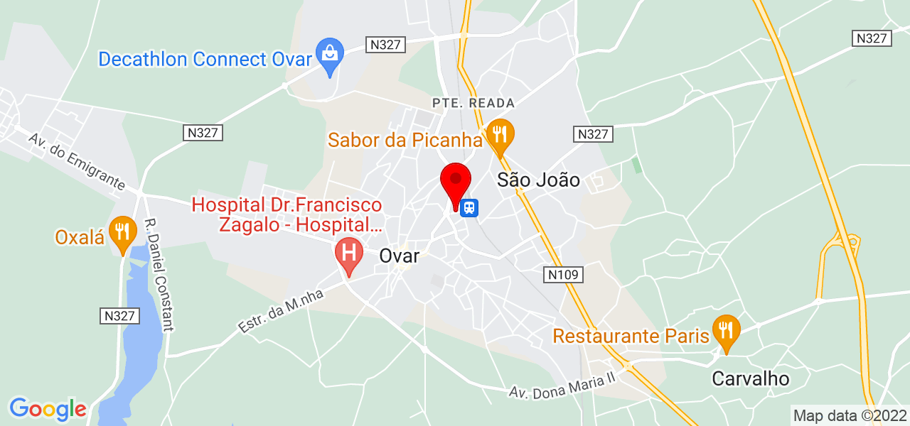 Ins&oacute;lito Design - Aveiro - Ovar - Mapa