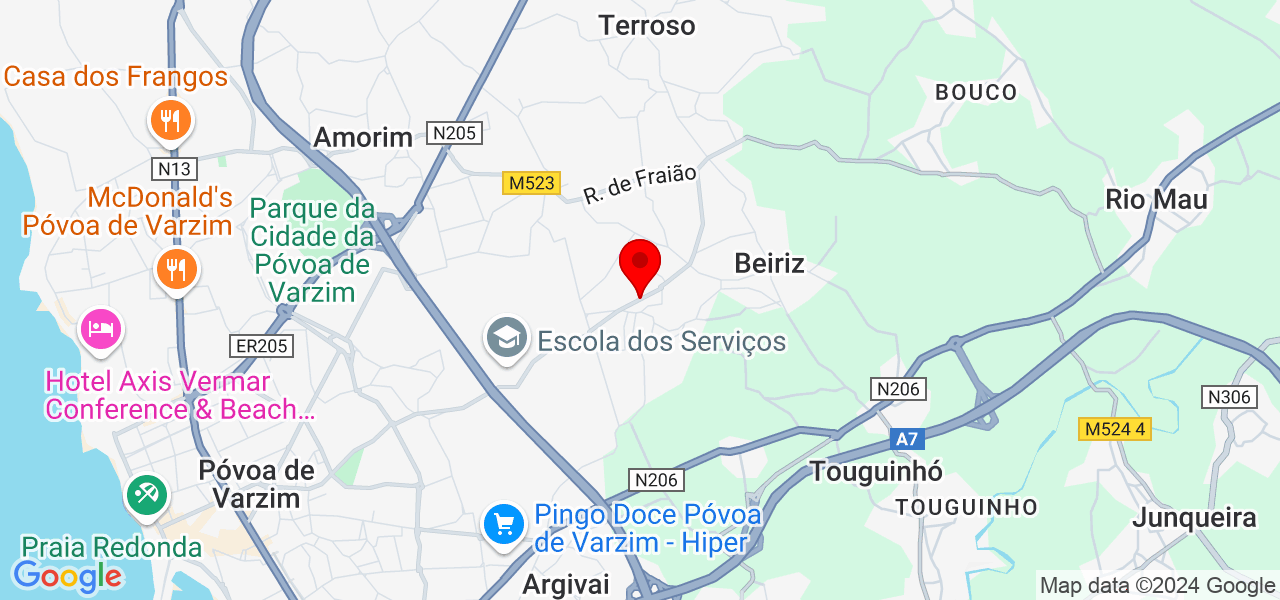 EspaçoRenovado - Porto - Póvoa de Varzim - Mapa