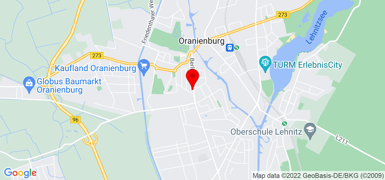 Inga Philipp - Brandenburg - Oberhavel - Karte