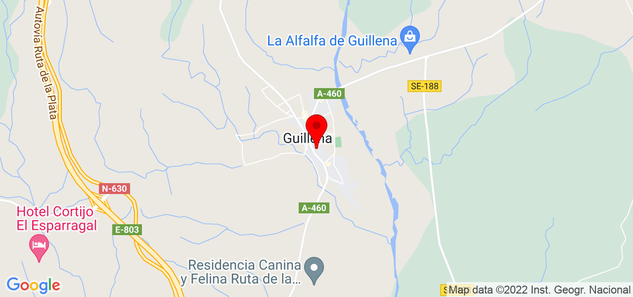 Fitmab Sevilla - Andalucía - Guillena - Mapa