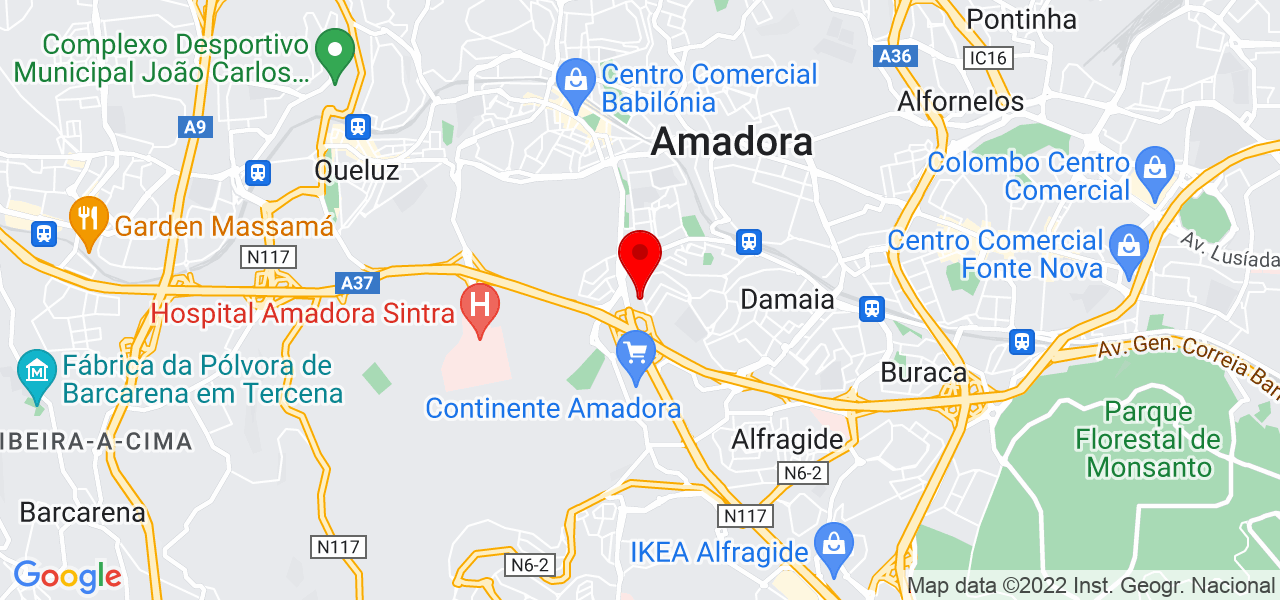 William - Lisboa - Amadora - Mapa
