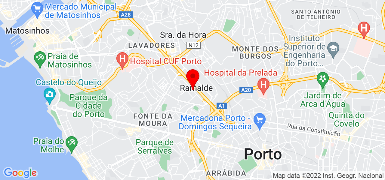 Sérgio Cardoso - Porto - Porto - Mapa