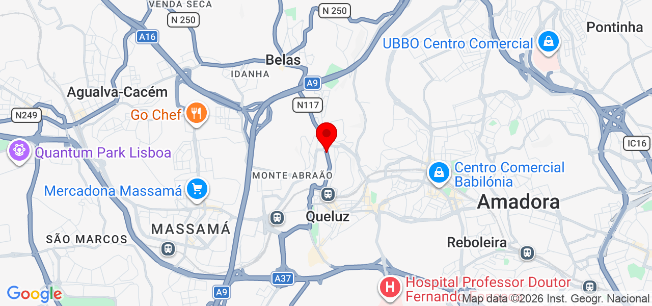 Binta Baldé - Lisboa - Sintra - Mapa