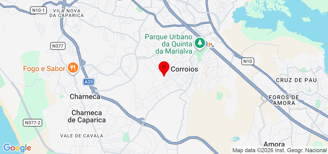 Pedro Web Design - Setúbal - Seixal - Mapa