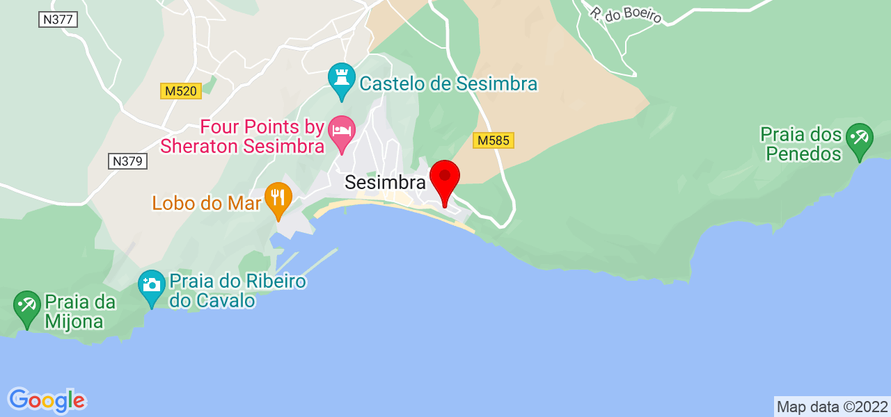 Professor Daniel Acurcio - Setúbal - Sesimbra - Mapa