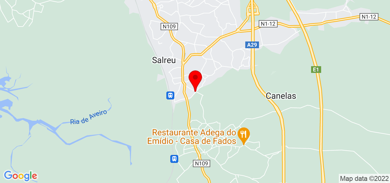 Cesar De Azevedo - Aveiro - Estarreja - Map