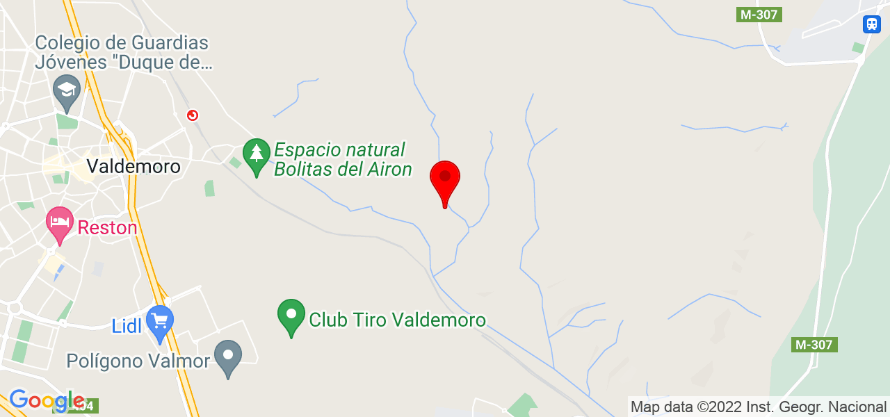 Topeguau - Comunidad de Madrid - Valdemoro - Mapa