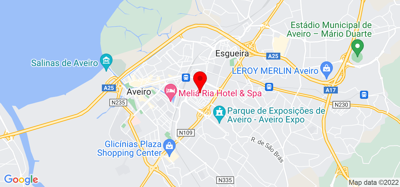 Andr&eacute; Pereira - Aveiro - Aveiro - Mapa