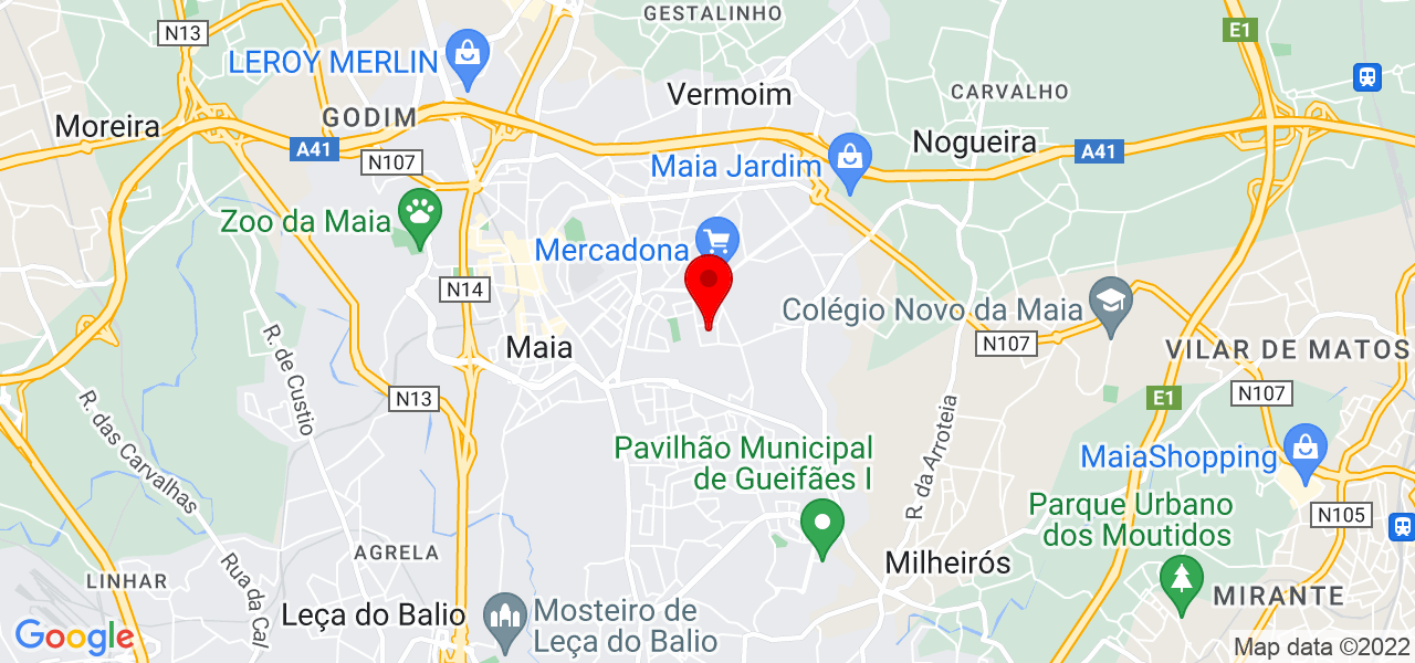 Sandra Silva - Porto - Maia - Mapa