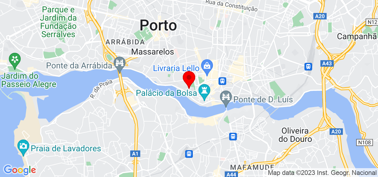 Leticia Damasio Pt - Porto - Porto - Mapa