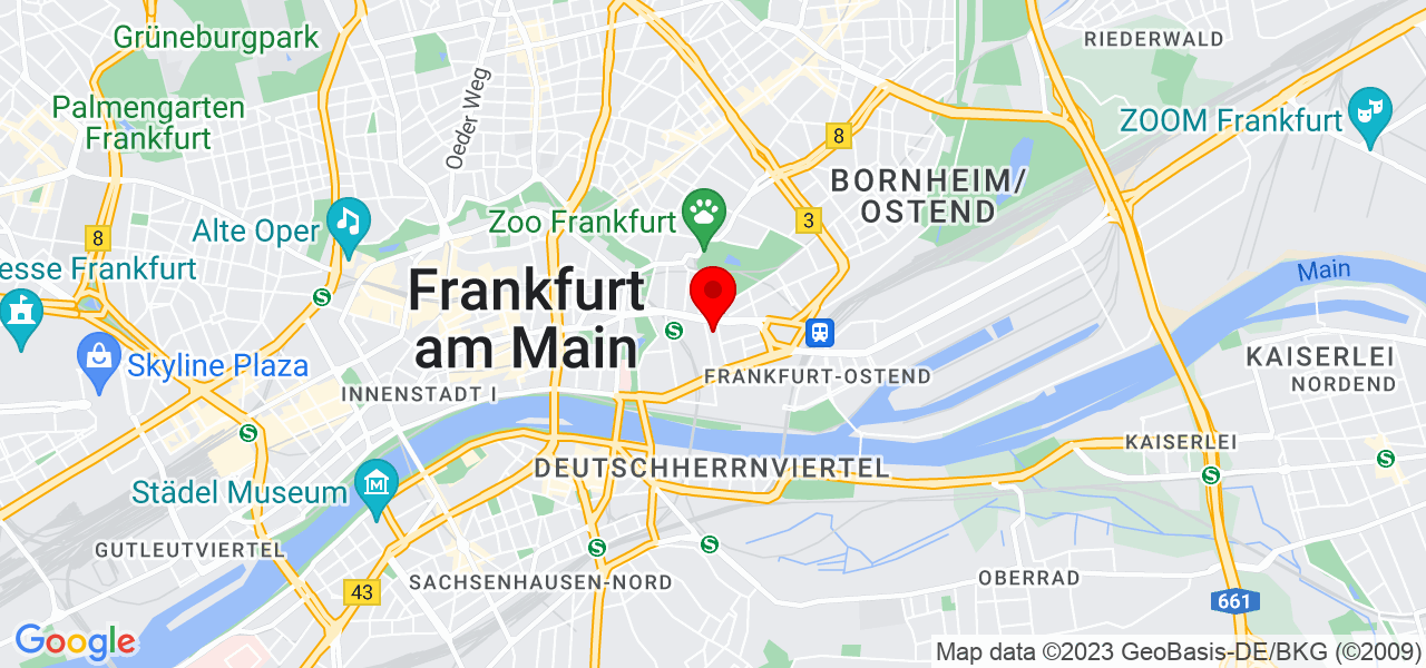 Harmony Athletics - Hessen - Frankfurt am Main - Karte