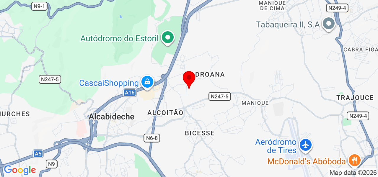 Eggy - Lisboa - Cascais - Mapa