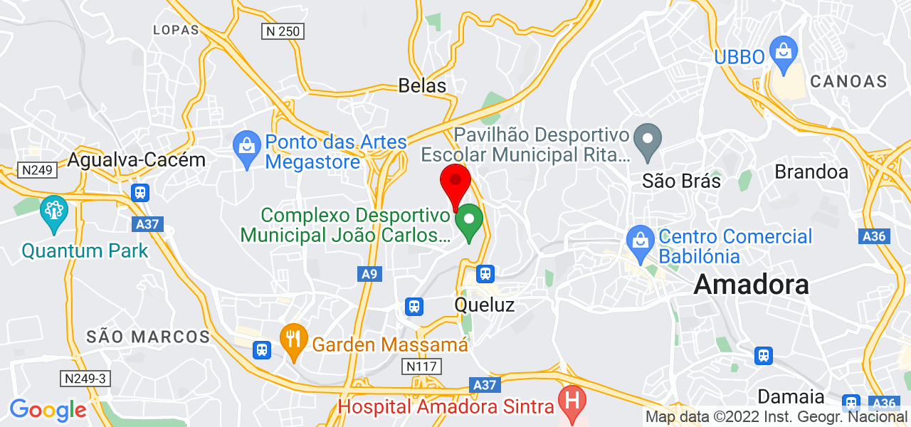 Rosa Valente - Lisboa - Sintra - Mapa
