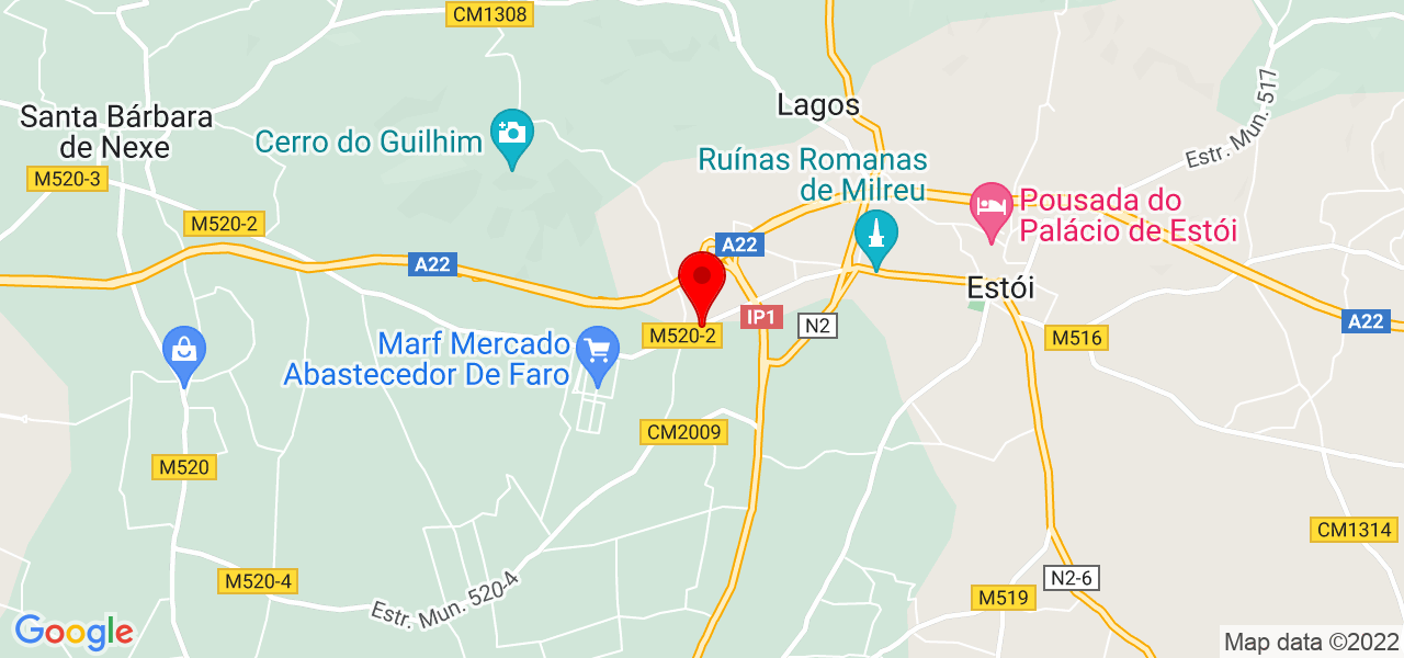 PestZero - Faro - Faro - Mapa