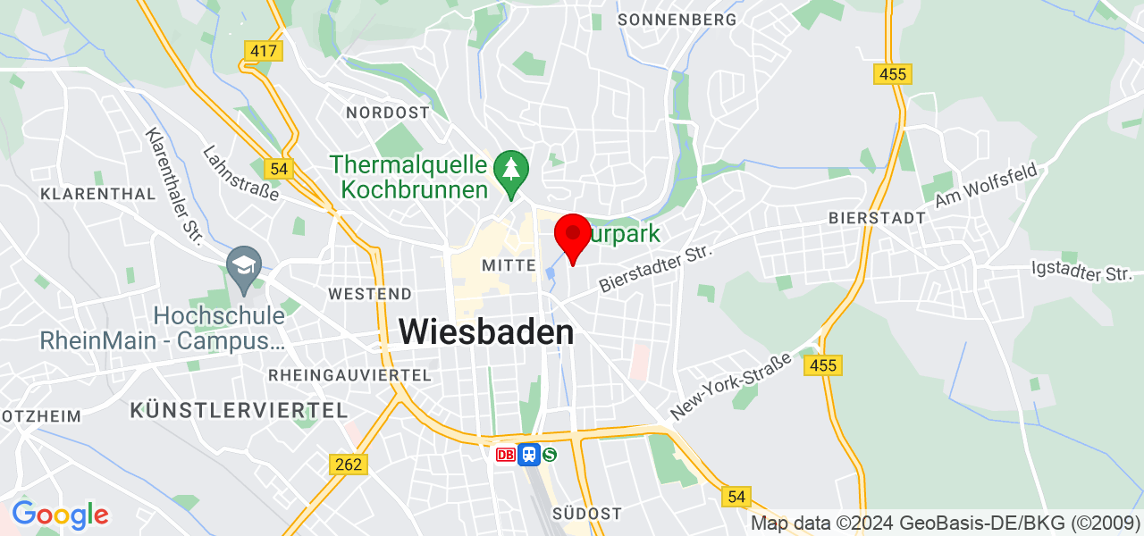 Hara Corneliu - Hessen - Wiesbaden - Karte