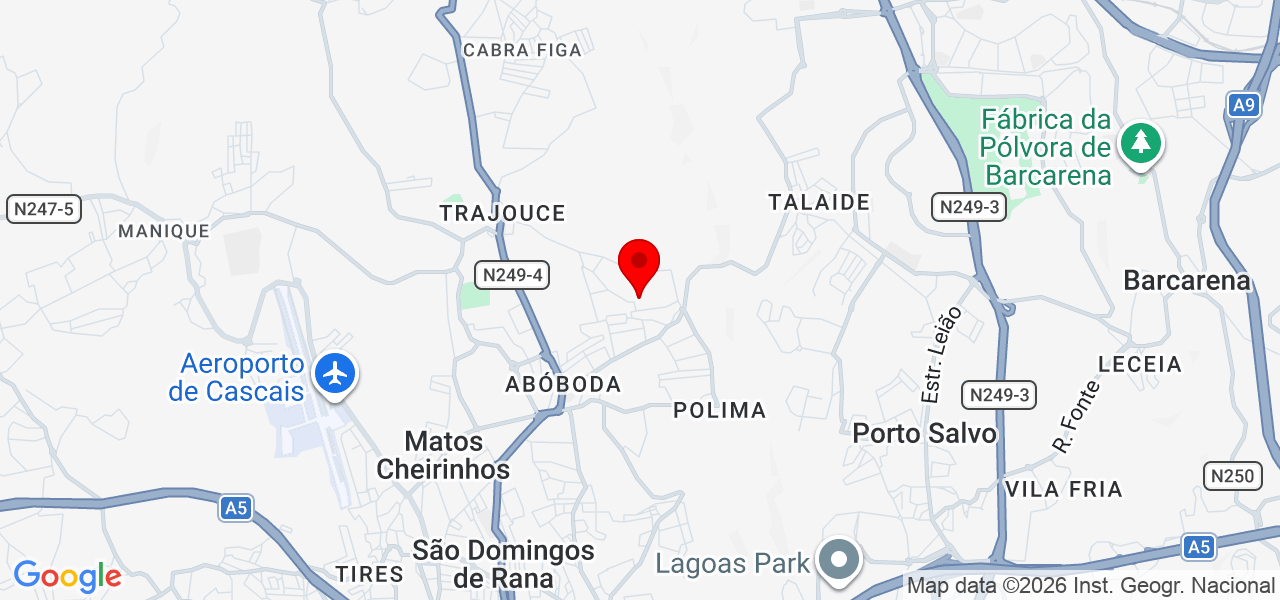 Filipe Pereira - Lisboa - Cascais - Map