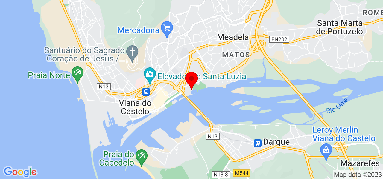 fatima manha - Viana do Castelo - Viana do Castelo - Mapa