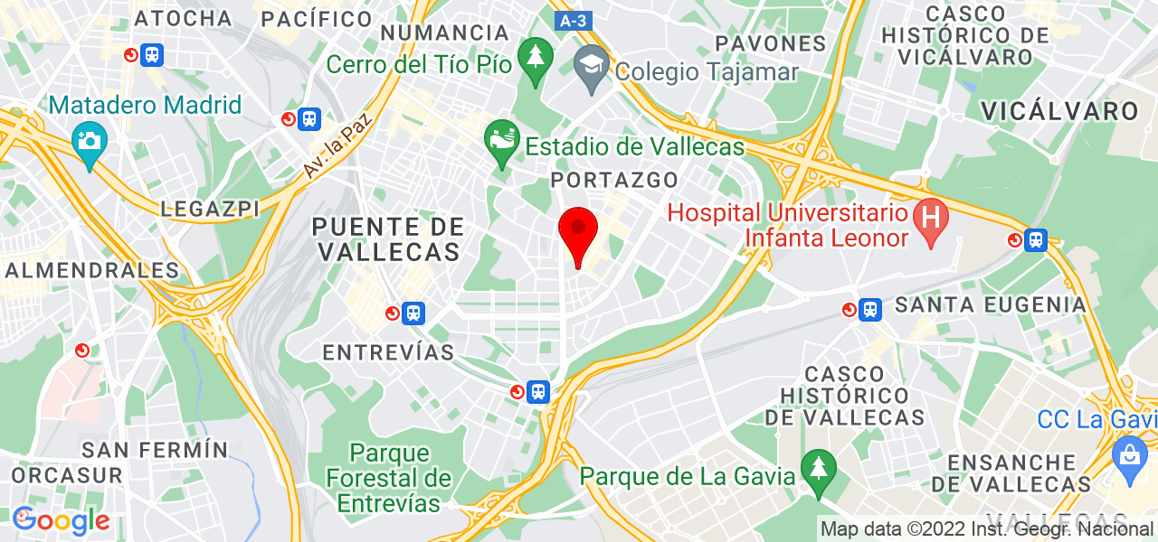 Demosfera - Comunidad de Madrid - Madrid - Mapa