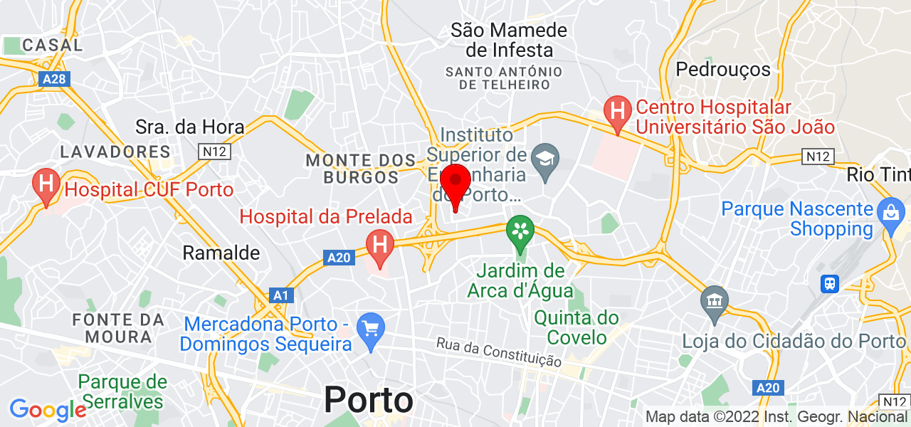 Antonio - Porto - Porto - Mapa