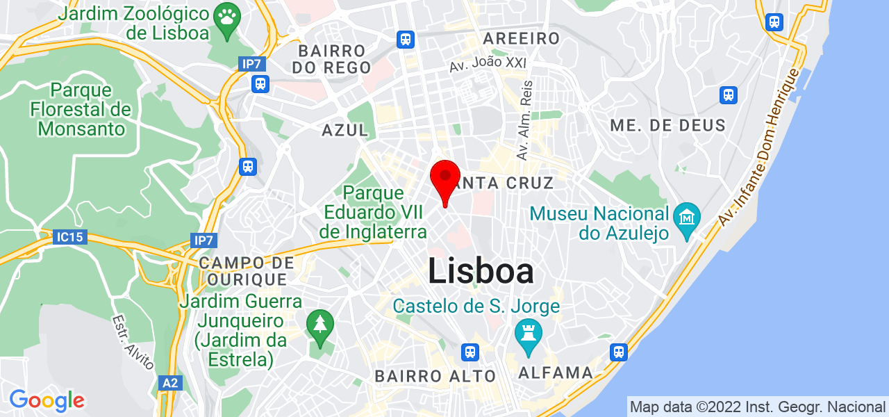 Ver&ocirc;nica Santos - Lisboa - Lisboa - Mapa