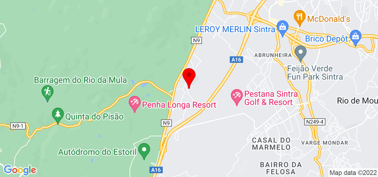 Rui Sousa - Lisboa - Sintra - Mapa