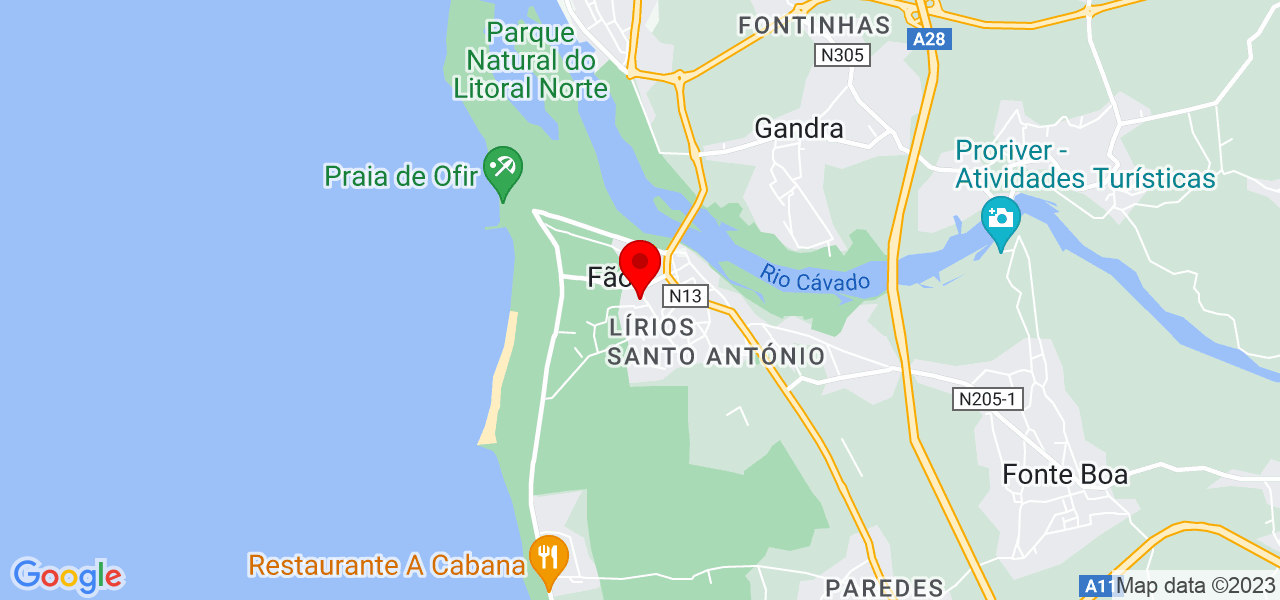 Anatrabalhos - Braga - Esposende - Mapa