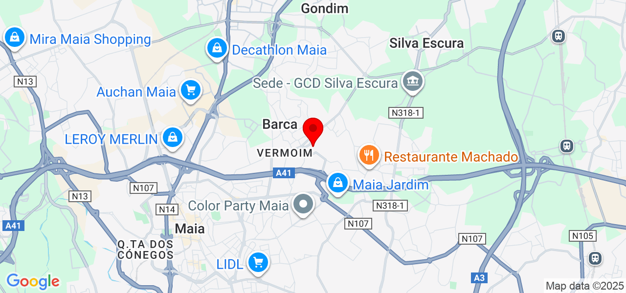 Luis filipe silva lima - Porto - Maia - Mapa