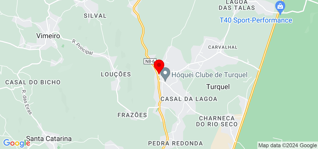 Beatriz ferreira - Leiria - Alcobaça - Map