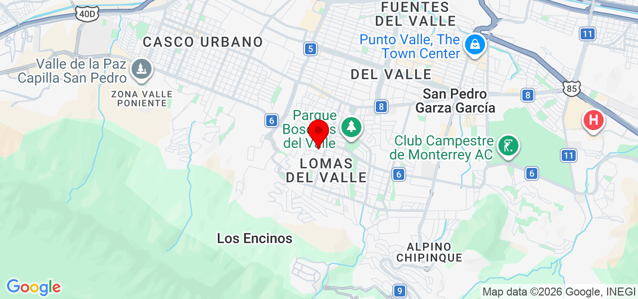 Roda Films - Nuevo León - San Pedro Garza García - Map