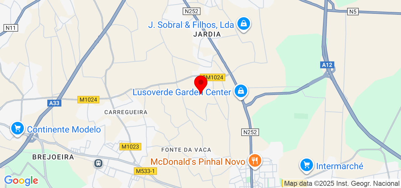 Rafael Santos - Setúbal - Palmela - Mapa