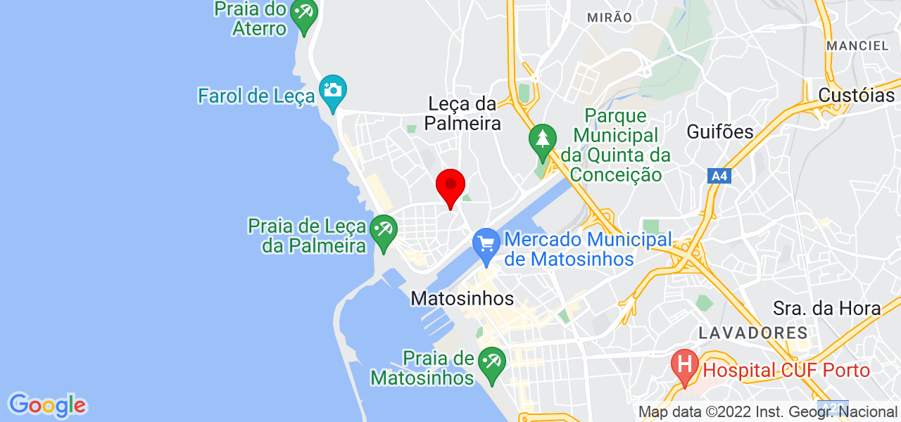 Bs Caixilharia - Porto - Matosinhos - Mapa