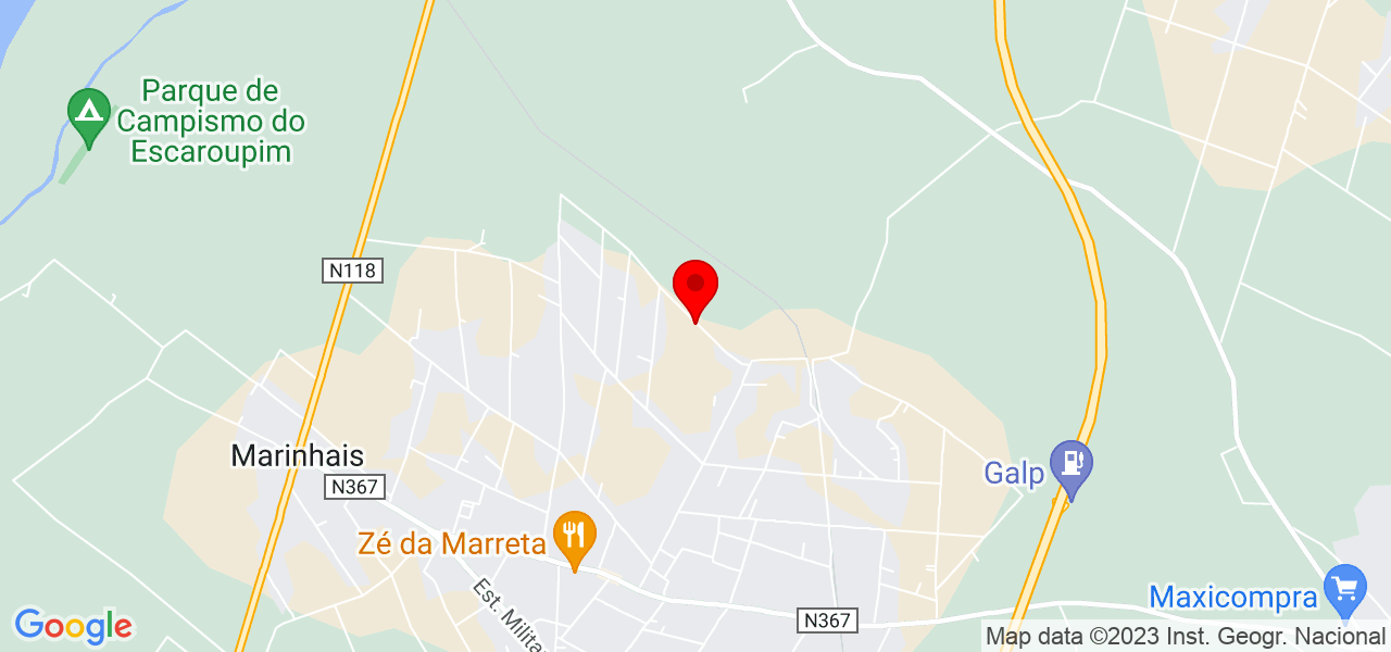 Helena - Santarém - Salvaterra de Magos - Mapa