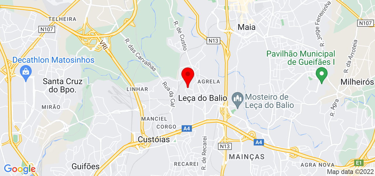 Juliana - Porto - Matosinhos - Mapa