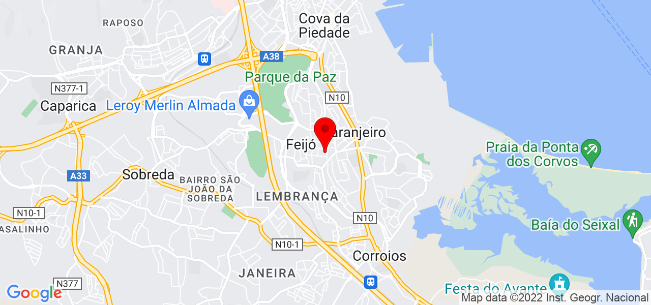 ViaSmartmobilidade,lda - Setúbal - Almada - Mapa
