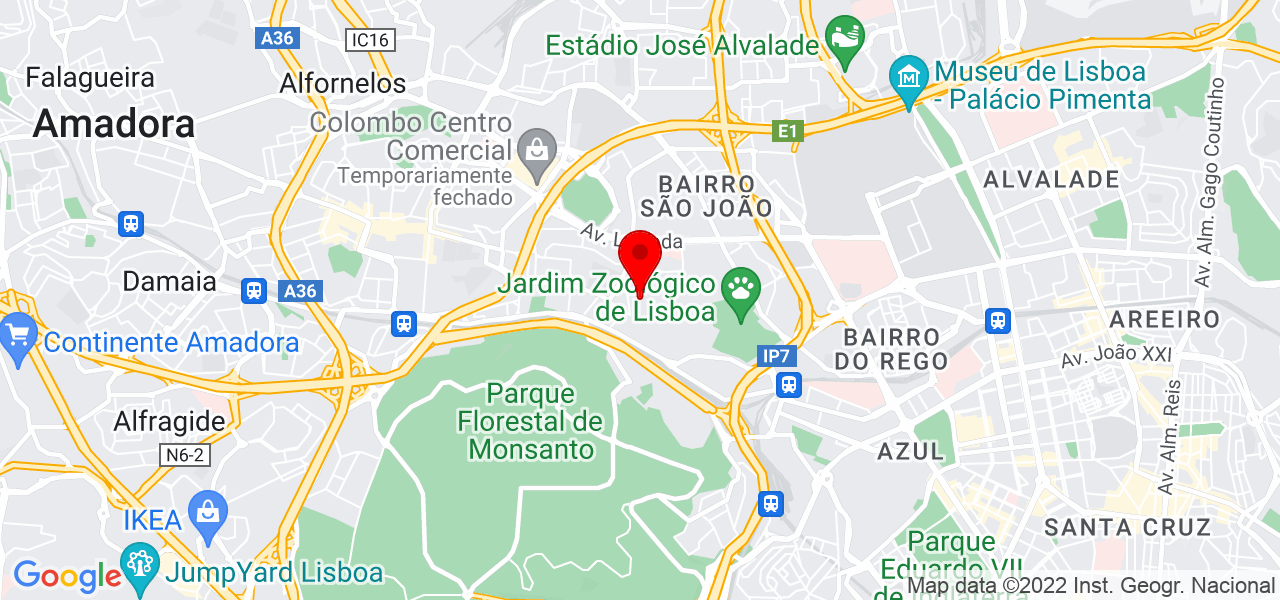 Jetassist-Inform&aacute;tica Lda - Lisboa - Lisboa - Mapa