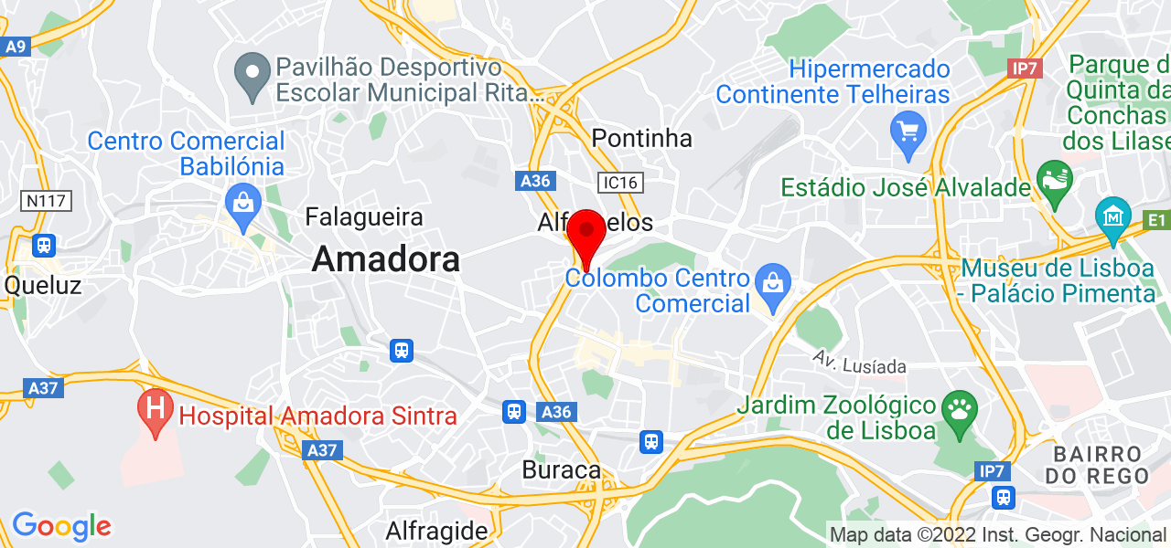 Aline Duarte - Lisboa - Lisboa - Mapa