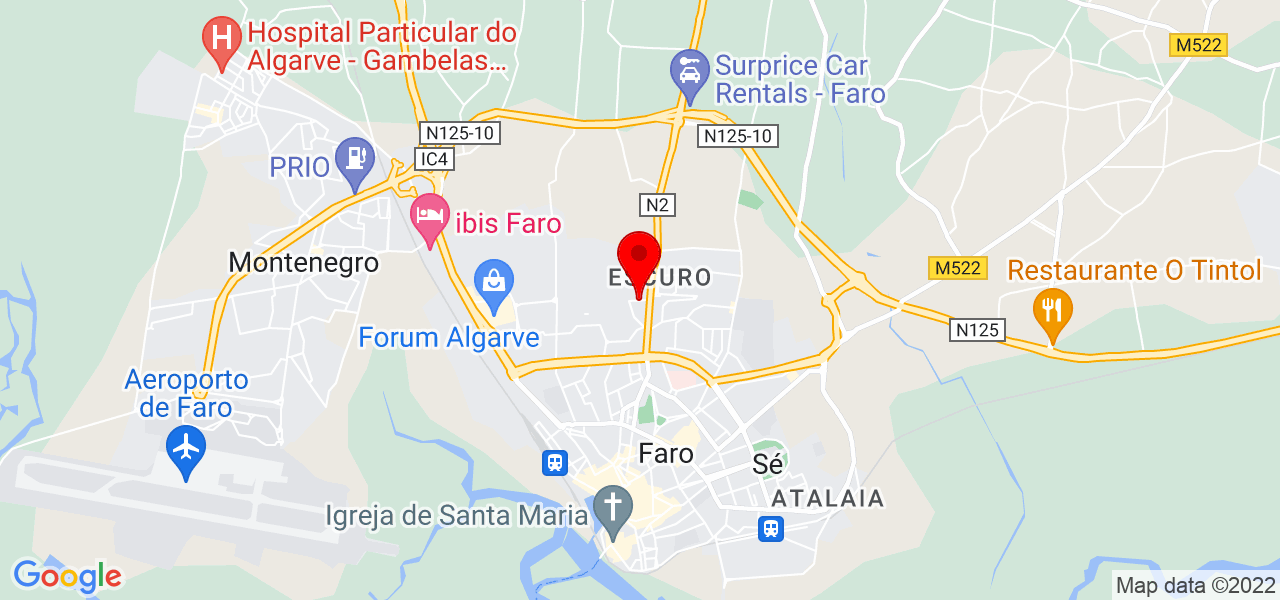 Ajudante familiar/ dom&eacute;stica interna - Faro - Faro - Mapa