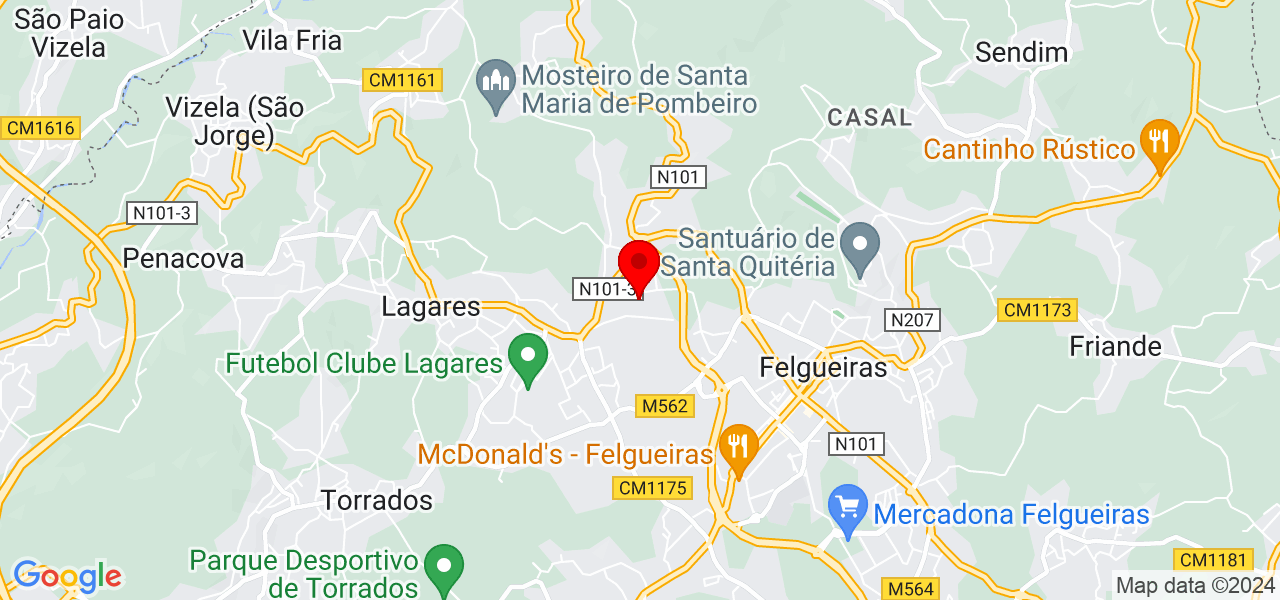 Patrícia Carolina - Porto - Felgueiras - Carte