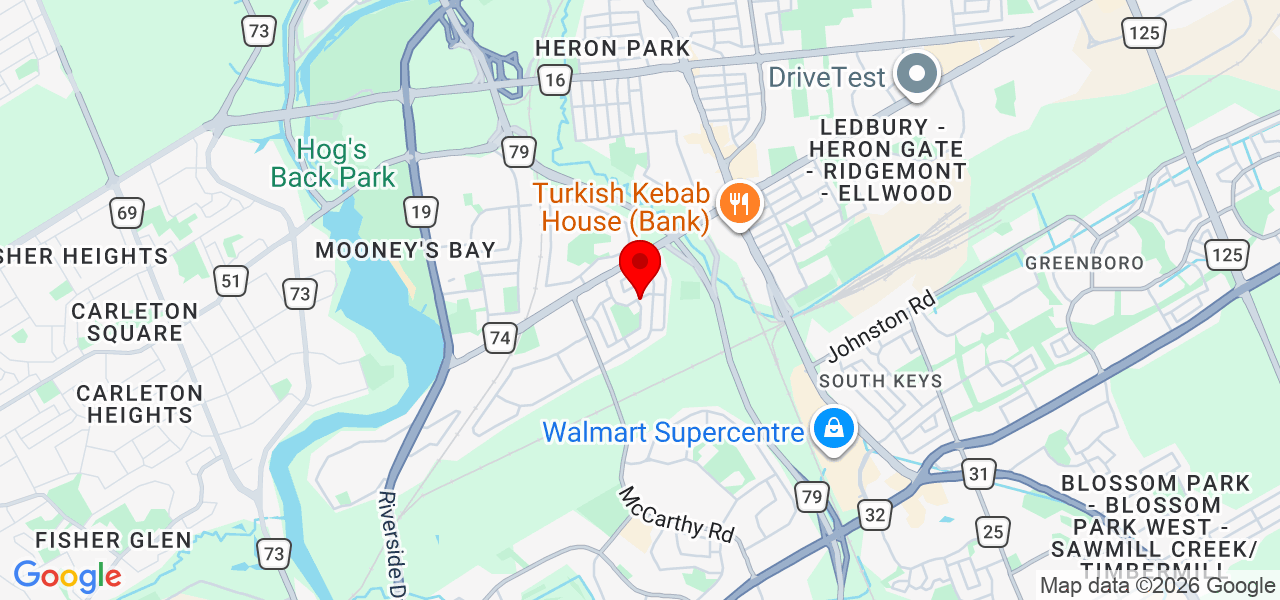 Soul Food Fitness - Ontario - Ottawa - Map