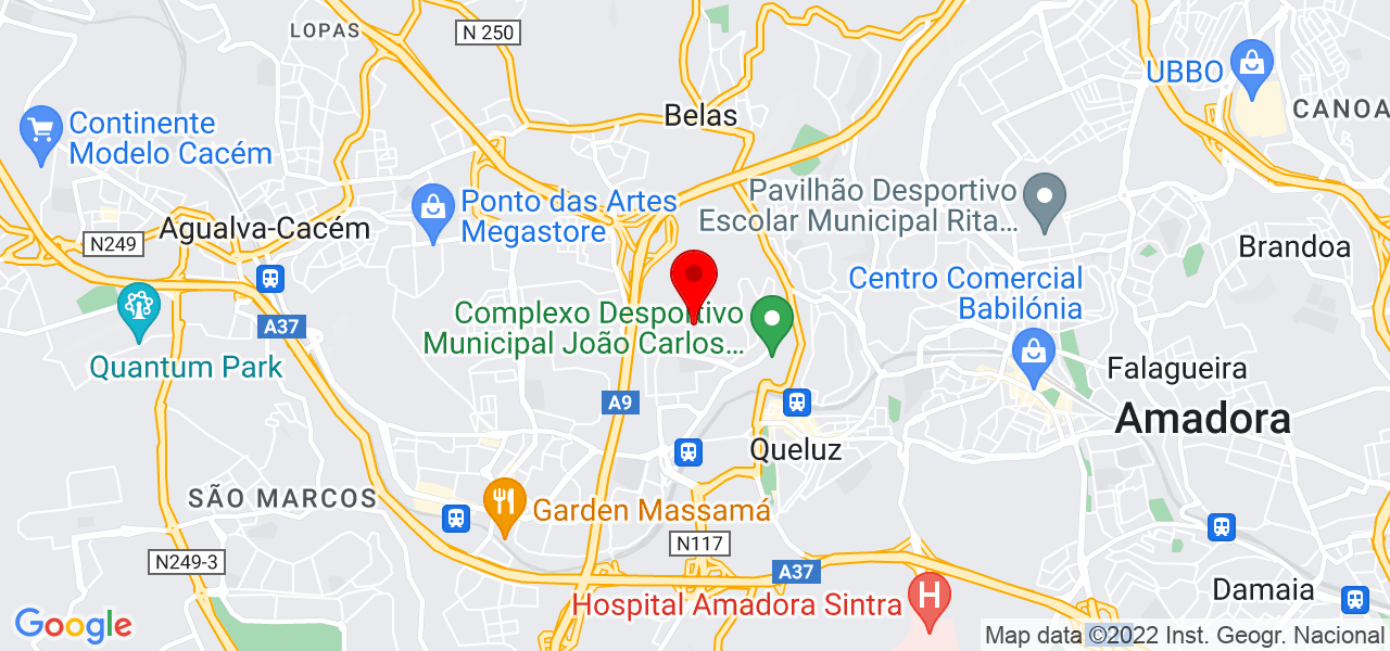 Lourdes Mira&otilde; - Lisboa - Sintra - Mapa