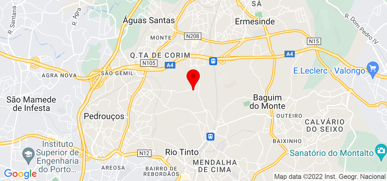 Nuno Fonseca - Porto - Gondomar - Mapa
