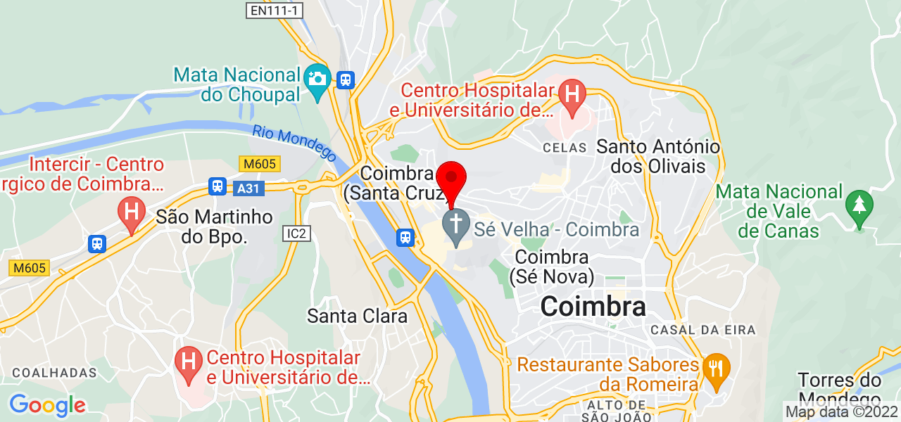 Sérgio Brito - Coimbra - Coimbra - Mapa