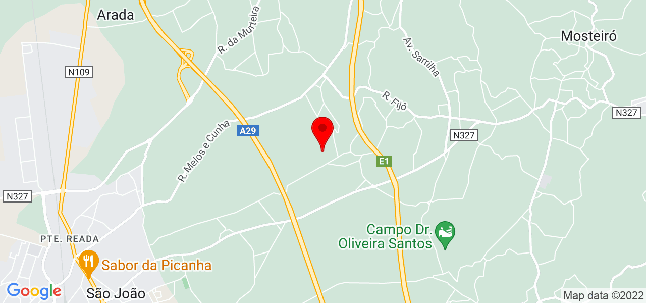 Pro Fix - Alexandre Taveres - Aveiro - Santa Maria da Feira - Map