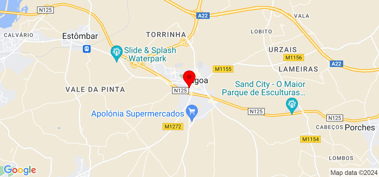 Rui Miguel Pinto - Faro - Lagoa - Map