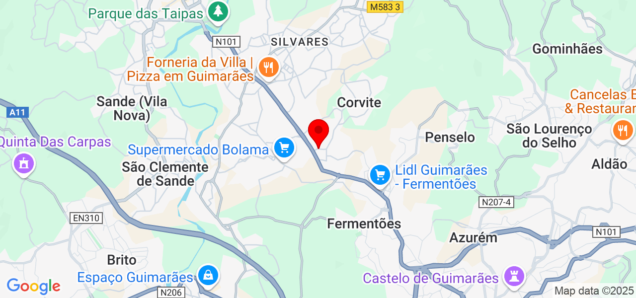 Vânia Pereira - Braga - Guimarães - Carte