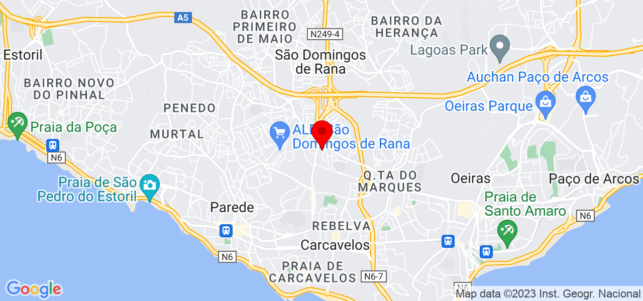 Dann - Lisboa - Cascais - Map