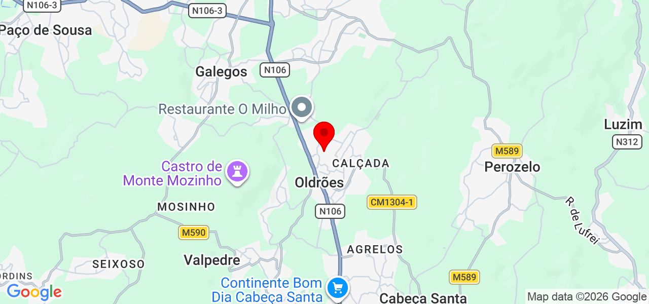 Marcelo Coelho Eletricidade - Porto - Penafiel - Karte