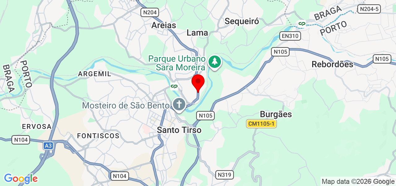 Natalia Castello - Porto - Santo Tirso - Karte