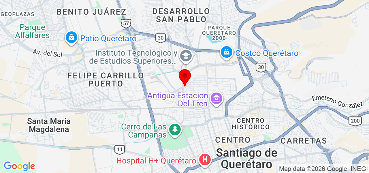 Adrián llamas almaraz - Querétaro - Querétaro - Map